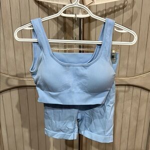 Women's Blue workout Set